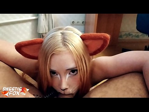 ❤️ Kitsune ingoia il cazzo e sborra in bocca Video di sessoal it.hentai-ita.ru ☑